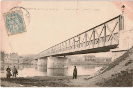 JUVISY: Le Pont De Draveil Et La Seine - état - Juvisy-sur-Orge