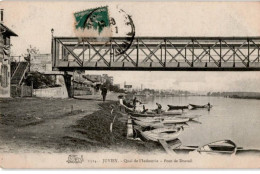 JUVISY: Quai De L'industrie, Pont De Draveil - Très Bon état - Juvisy-sur-Orge