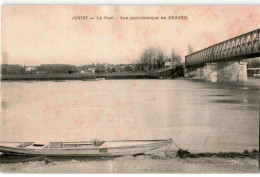 JUVISY: Le Pont Vue Panoramique De Draveil - Bon état - Juvisy-sur-Orge