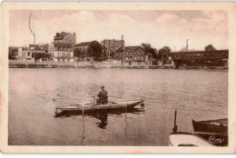 JUVISY: Vue Générale Sur La Seine - état - Juvisy-sur-Orge