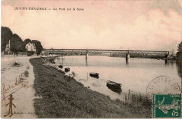 JUVISY: Le Pont Sur La Seine - état - Juvisy-sur-Orge