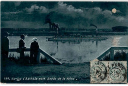 JUVISY: La Nuit, Bords De La Seine - Très Bon état - Juvisy-sur-Orge