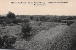 CHATILLON : Maison De Retraite Sainte-Anne-d'Autray, Vue Panoramique - Très Bon état - Châtillon