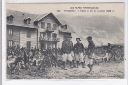 BRIANCON : Chasseurs Alpins, Militaires, Alpins Au Col Du Lautaret - Tres Bon Etat - Briancon