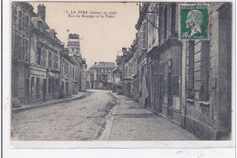 LA FERE : En 1919 Rue Du Bourget Et La Poste - Tres Bon Etat - Other & Unclassified