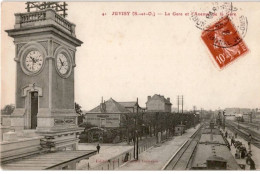 JUVISY: La Gare Et L'avenue De La Gare - Très Bon état - Juvisy-sur-Orge
