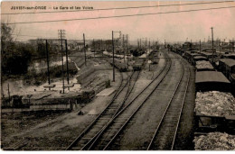 JUVISY: La Gare Et Les Voies - état - Juvisy-sur-Orge