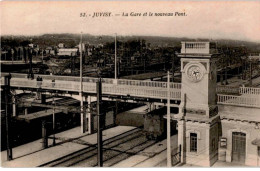 JUVISY: La Gare Et Le Nouveau Pont - Très Bon état - Juvisy-sur-Orge