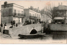 JUVISY: Le Pont De L'orge Et L'abreuvoir - état - Juvisy-sur-Orge