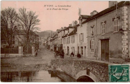 JUVISY: Grande-rue Et Le Pont De L'orge - Très Bon état - Juvisy-sur-Orge