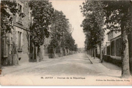 JUVISY: Avenue De La République - état - Juvisy-sur-Orge