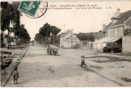 JUVISY: Route De Fontainebleau, La Cour De France - état - Juvisy-sur-Orge