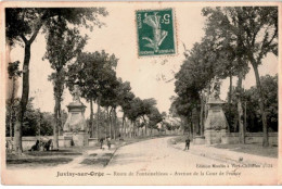 JUVISY: Route De Fontainebleau Avenue De La Cour De France - Très Bon état - Juvisy-sur-Orge