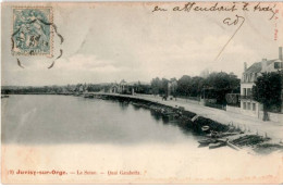 JUVISY: La Seine Quai Gambetta -  état - Juvisy-sur-Orge