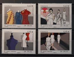 2013 - France - MNH - Joint With Singapore - Fashion Meeting - 4 + 4 Stamps - Unused Stamps