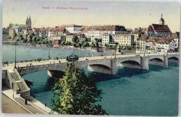 10544540 Basel BS Basel Mittlere Rheinbruecke X Basel BS - Andere & Zonder Classificatie