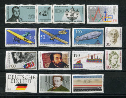 "BUNDESREPUBLIK DEUTSCHLAND" Partie Mit Verschiedenen Ausgaben ** (R2086) - Lots & Kiloware (mixtures) - Max. 999 Stamps