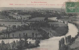 MONTREJEAU, VUE AERIENNE, CONFLUENT DE LA NESTE ET DE LA GARONNE. REF 16574 - Montréjeau