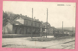 A196  CPA  ARCHES  (Vosges)  La Gare   +++++++ - Arches