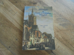 ANNALES DU CERCLE ARCHEOLOGIQUE D' ENGHIEN XXVII Régionalisme Hainaut Enghien Van Langerode Marcq Bierghes Rebecq - Belgium