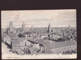 Ypres - Panorama - Postkaart - Ieper