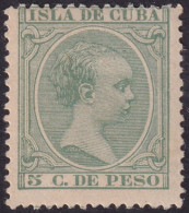 Cuba 1891 Sc 145 Ed 127 MLH* - Cuba (1874-1898)