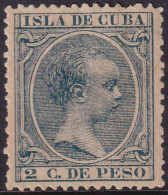 Cuba 1890 Sc 136 Ed 113 MNG(*) - Kuba (1874-1898)