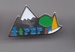 Pin's PEP Montagne Voilier  Réf 2785 - Verenigingen