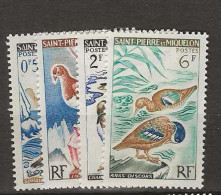1963 MNH St. Pierre & Miquelon Michel 398-401 Postfris** - Unused Stamps
