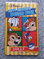 DISNEY - JAPAN - V280 - HAPPY BIRTHDAY DONALD DUCK - Disney