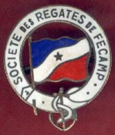 ** BROCHE  REGATES  De  FECAMP ** - Brochen