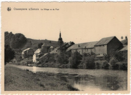 Chassepierre S/Semois - Le Village Vu Du Pont - Other & Unclassified