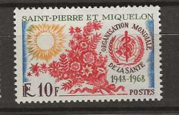 1968 MNH St. Pierre & Miquelon Michel 425 Postfris** - Ungebraucht