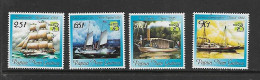 PAPOUASIE ET NOUVELLE-GUINEE 1999 BATEAUX YVERT N°817/820 NEUF MNH** - Ships