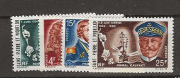 1968 MNH St. Pierre & Miquelon Michel 426-29 Postfris** - Unused Stamps
