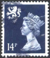 Used Stamp Queen Elizabeth II  1988  From Scotland - Familles Royales