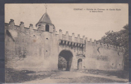 France CP Charente Cognac Entrée Du Château De Garde-Epée à Saint-Brice Circulée En 1927 - Cognac