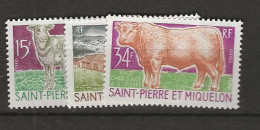 1970 MNH St. Pierre & Miquelon Michel 464-66 Postfris** - Nuovi