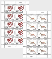 Greenland Grönland Groenland Denmark 2024 Europa CEPT Undewater Flora And Fauna Set Of 2 Sheetlets MNH - 2024