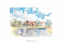 Martinique - Art Peinture - Aquarelle Françoise Dechaumont - Maison De La Canne - CPM - Voir Scans Recto-Verso - Autres & Non Classés