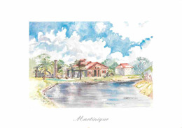 Martinique - Art Peinture - Aquarelle Françoise Dechaumont - Maison De La Canne - CPM - Voir Scans Recto-Verso - Otros & Sin Clasificación