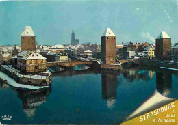 67 - Strasbourg - Les Ponts-Couverts Sous La Neige - Etat Pli Visible - CPM - Voir Scans Recto-Verso - Strasbourg