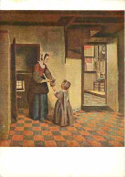 Art - Peinture - Pieter De Hooch - Le Cellier - Amsterdam - Rijksmuseum - CPM - Voir Scans Recto-Verso - Peintures & Tableaux