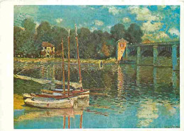 Art - Peinture - Claude Monet - Le Viaduc D'Argenteuil - CPM - Voir Scans Recto-Verso - Paintings