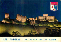 27 - Les Andelys - Le Château Gaillard - Blasons - CPM - Voir Scans Recto-Verso - Les Andelys