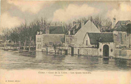 58 - Cosne Cours Sur Loire - Crue De La Loire - Les Quais Inondés - Précurseur - CPA - Voir Scans Recto-Verso - Cosne Cours Sur Loire