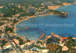 72428208 Paguera Mallorca Islas Baleares Hafen Strand Hotels Fliegeraufnahme  - Andere & Zonder Classificatie