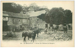 29.LE HUELGOAT.n°22639.FERME DU CHATEAU DU RUSQUEC - Other & Unclassified