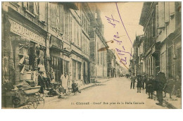 32.GIMONT.n°17160. GRAND RUE PRISE DE LA HALLE CENTRALE.TACHE - Autres & Non Classés