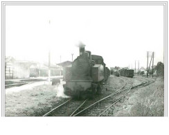 29.ROSPORDEN.13.07.1953.T RAIN .VERITABLE  PHOTO 10,5 X 14,5.ORIGINAL DE J BAZIN - Other & Unclassified